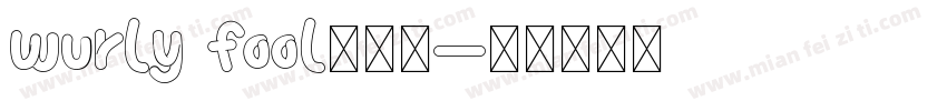 wurly fool手机版字体转换